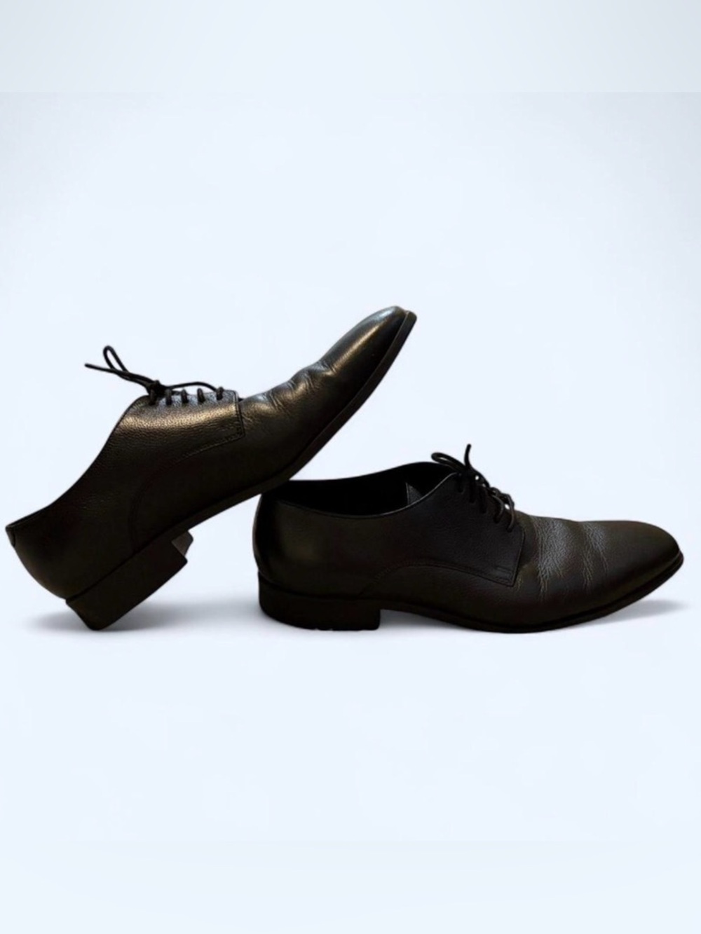 Cole Haan Black Leather Derby Dress Shoes Men’s 9.5